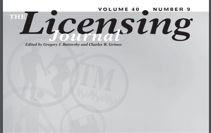 Licensing Journal cover