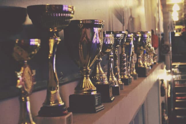 trophies awards